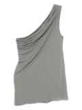 Rick Owens Athena draped one-shoulder top - Blue