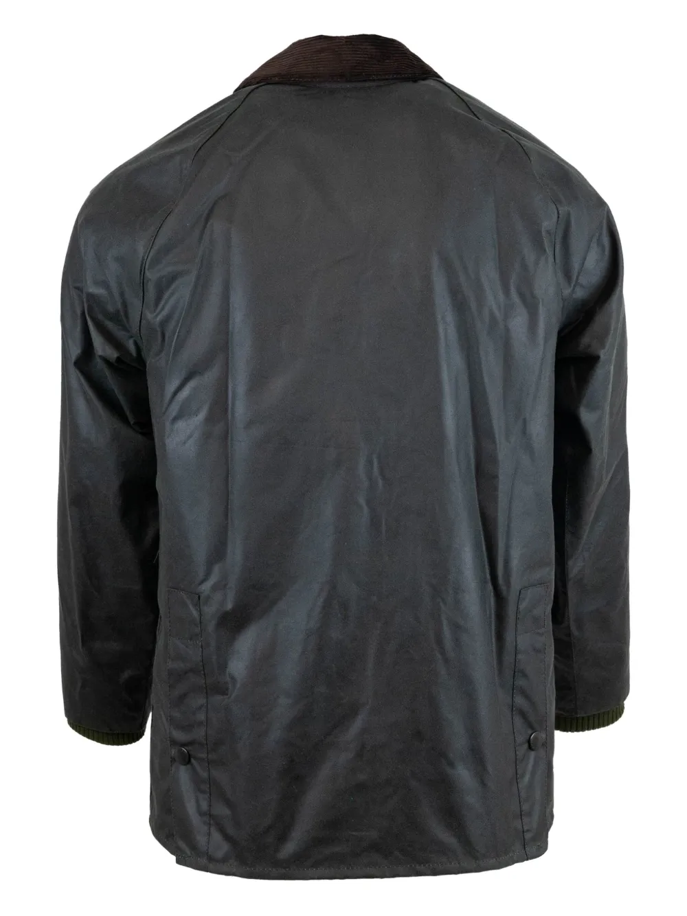 Barbour Badale jack met ribfluwelen kraag van gewaxt katoen Groen