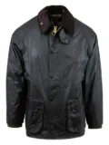 Barbour Badale waxed-cotton corduroy-collar jacket - Green