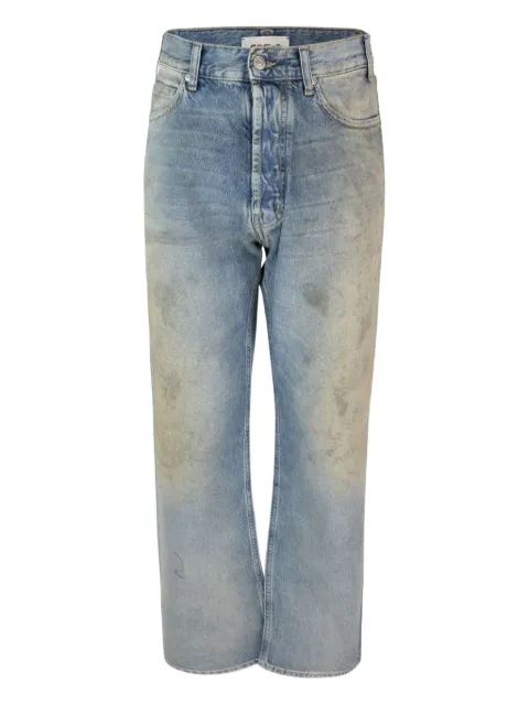Cycle faded-wash jeans