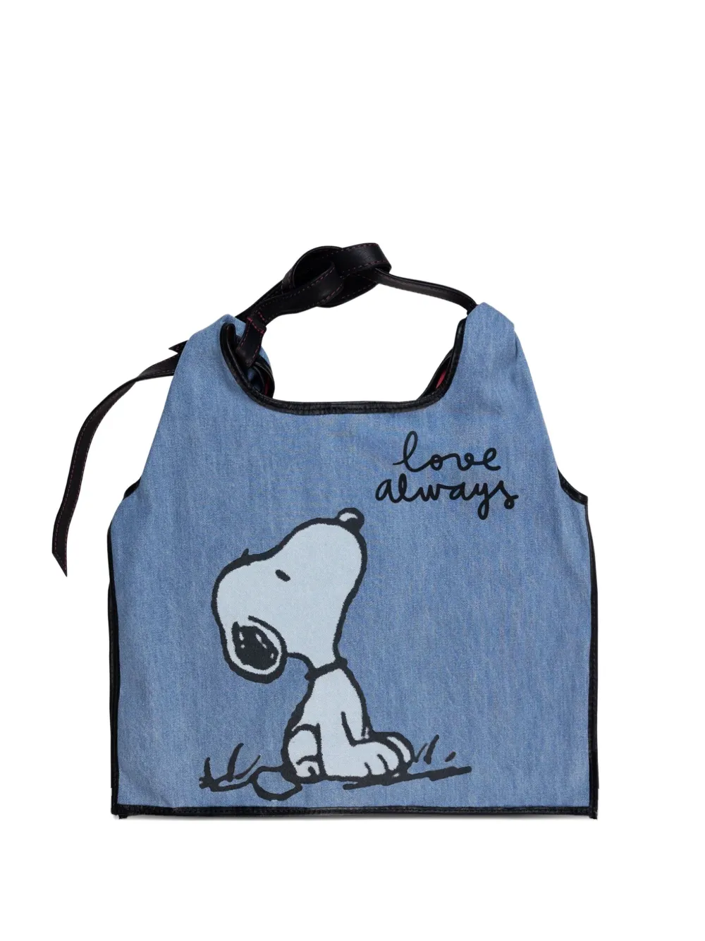 Anita Bilardi Picasso スヌーピー ショルダーバッグ M - ブルー Anita Bilardi Picasso スヌーピー ショルダーバッグ M - ブルー