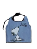 Anita Bilardi medium Picasso snoopy print shoulder bag - Blue