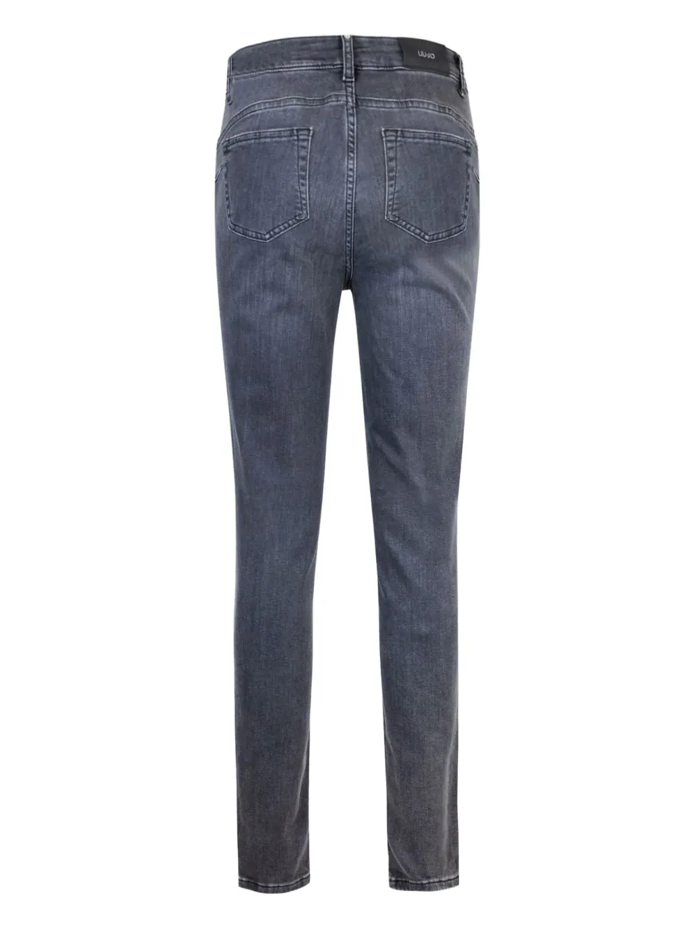 LIU JO Jeans met logoplakkaat Zwart
