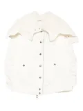 Ermanno Scervino fur-trimmed puffer jacket - Neutrals