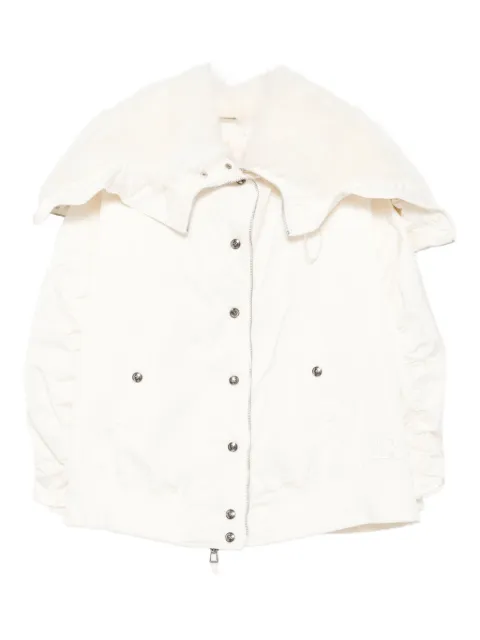 Ermanno Scervino ファートリム パデッドジャケット