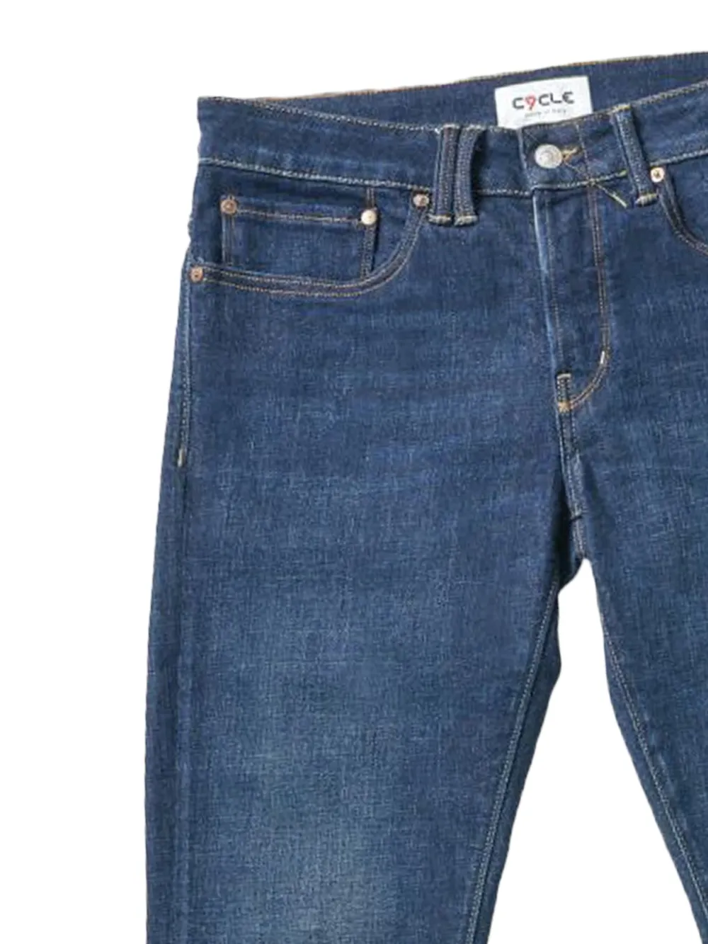 Cycle Jeans van katoenblend - Blauw