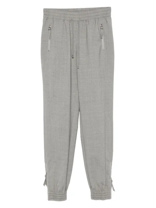 Pantalon à design chiné - Ermanno Scervino - Modalova