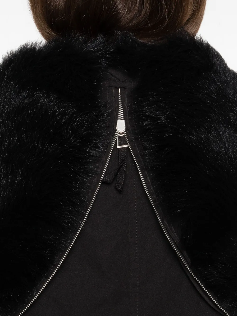 Ermanno Scervino Bomberjack met capuchon Zwart