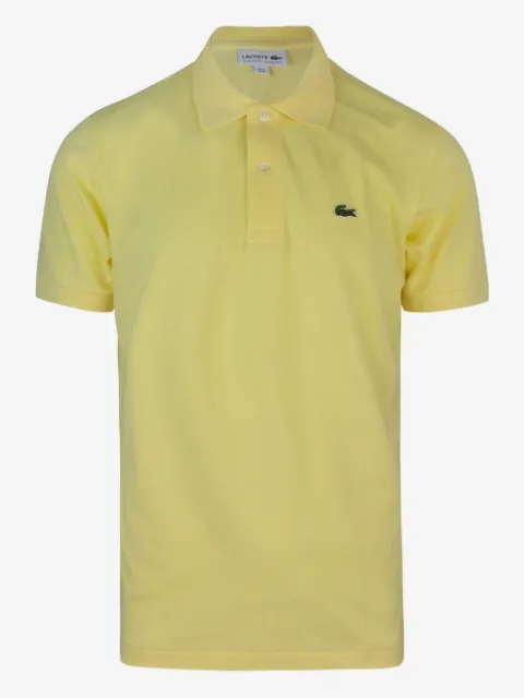 Lacoste logo-patch polo shirt