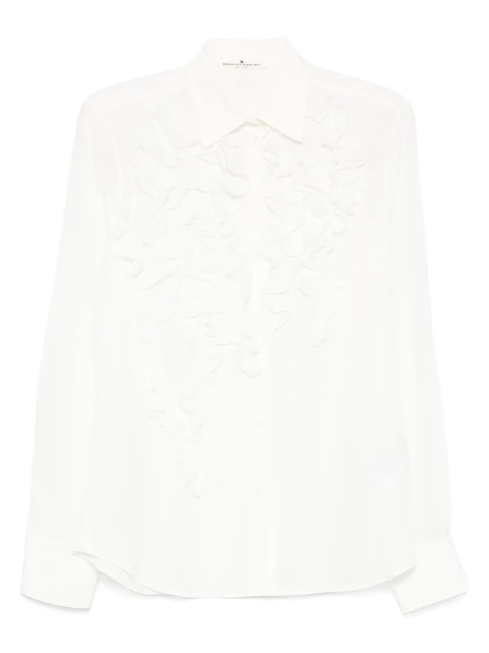 Ermanno Scervino Zijden blouse Wit