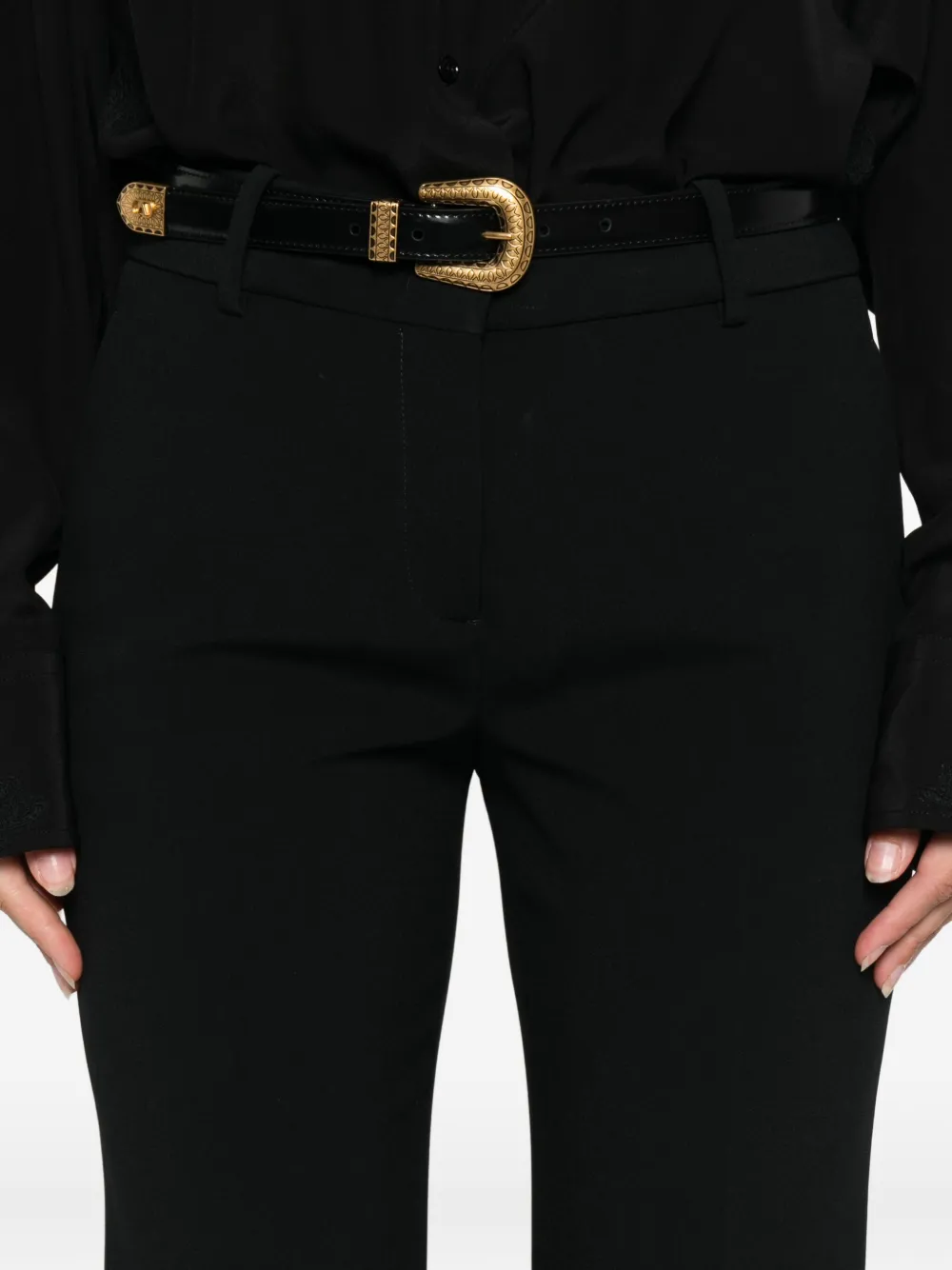 Ermanno Scervino Plooibroek Zwart
