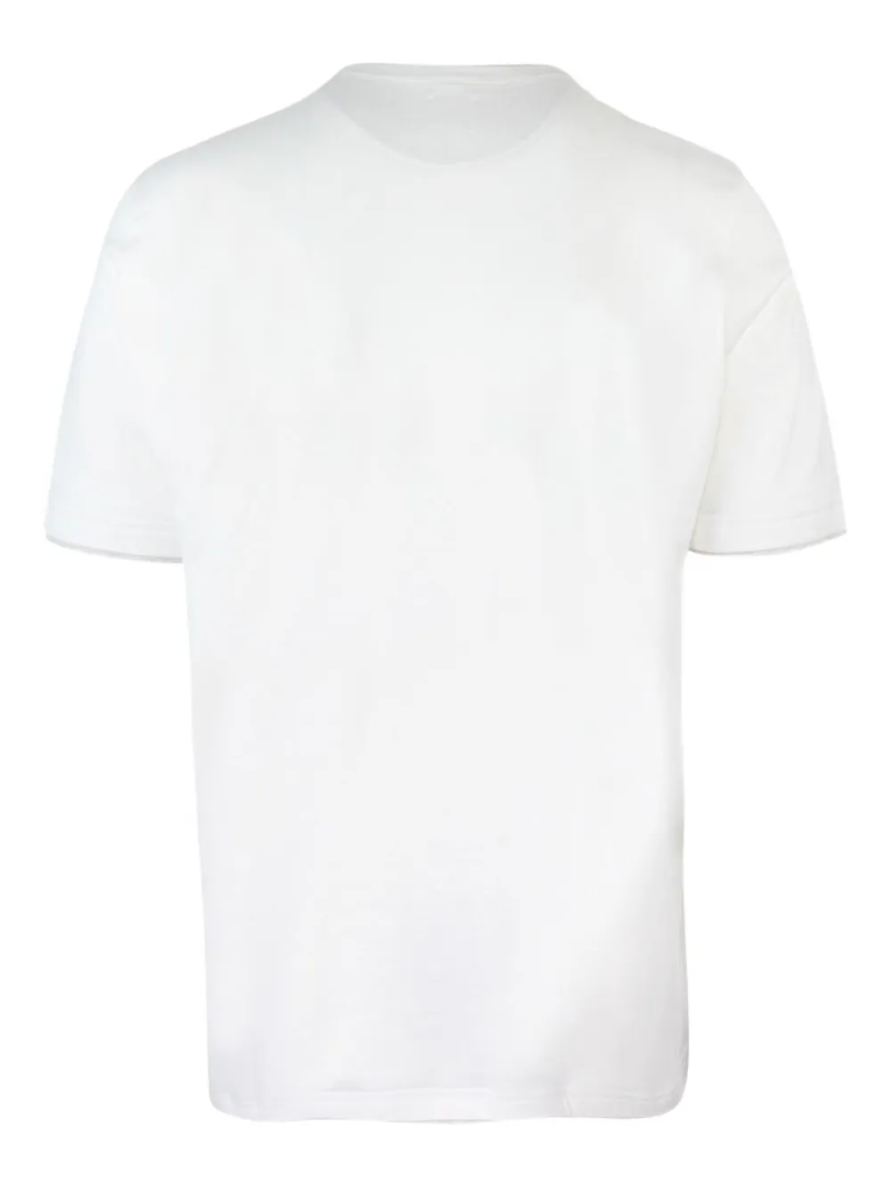 Eleventy Katoenen T-shirt met ronde hals Wit