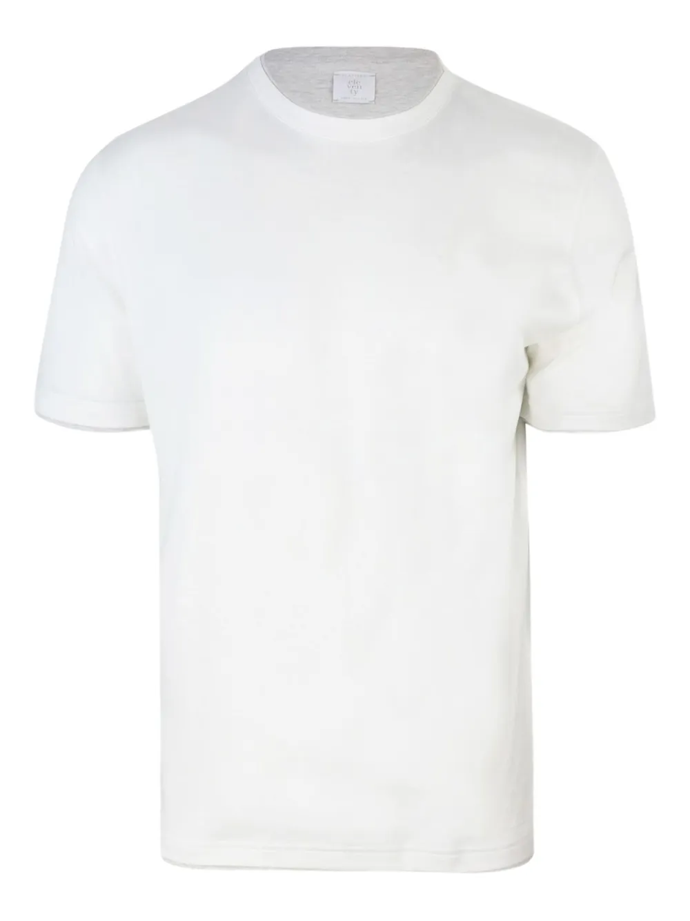 Eleventy cotton crew-neck T-shirt Wit