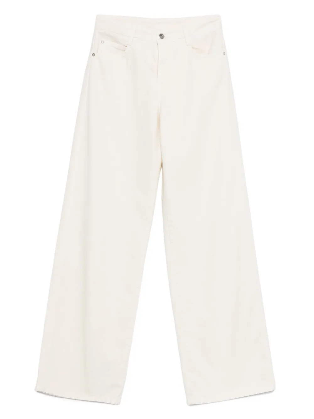 Ermanno Scervino wide-leg jeans Wit