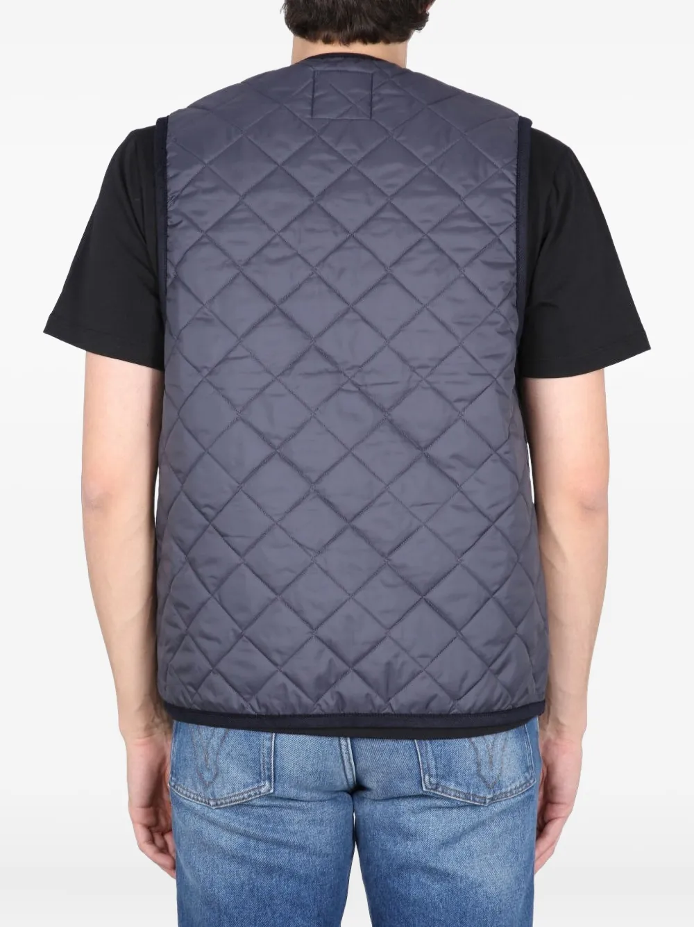 Lavenham Gewatteerd gilet Grijs
