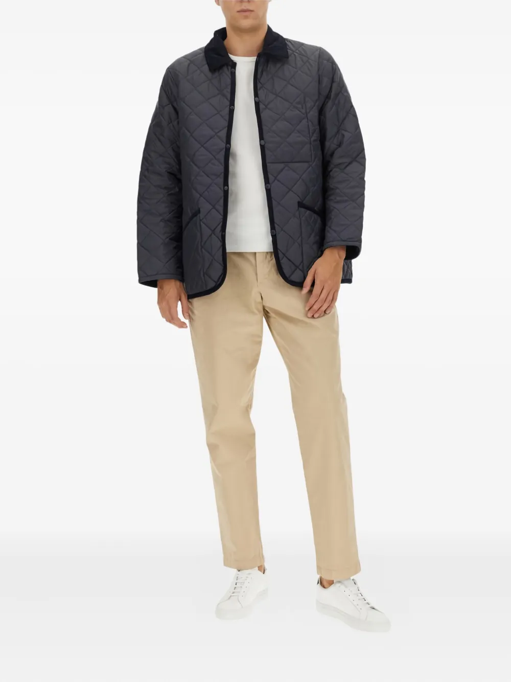 Lavenham Quilted collared jacket | Down Jackets | Image 2
