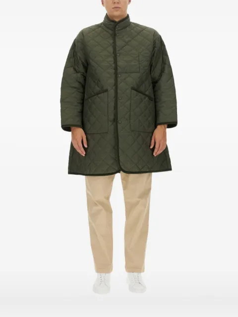 Lavenham Mickfield quilted-pattern coat