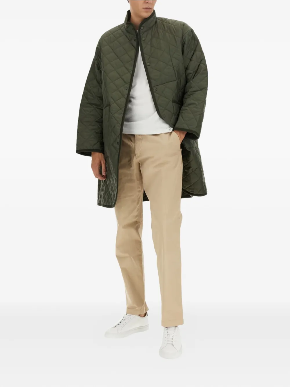 Lavenham Mickfield quilted-pattern coat | Single Breasted Coats | Image 2
