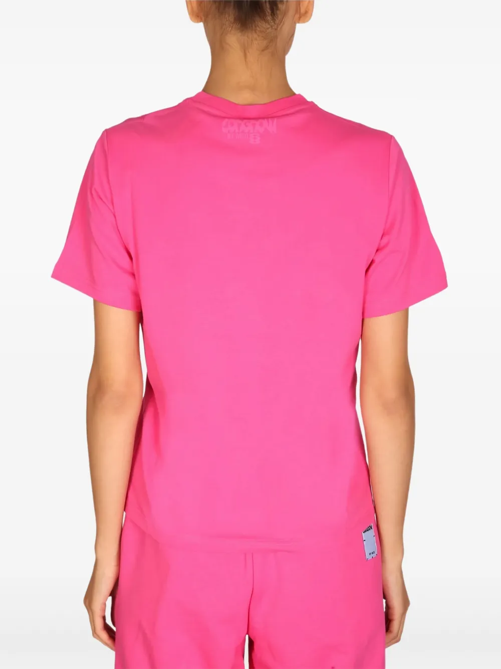 MCQ T-shirt met logo Roze