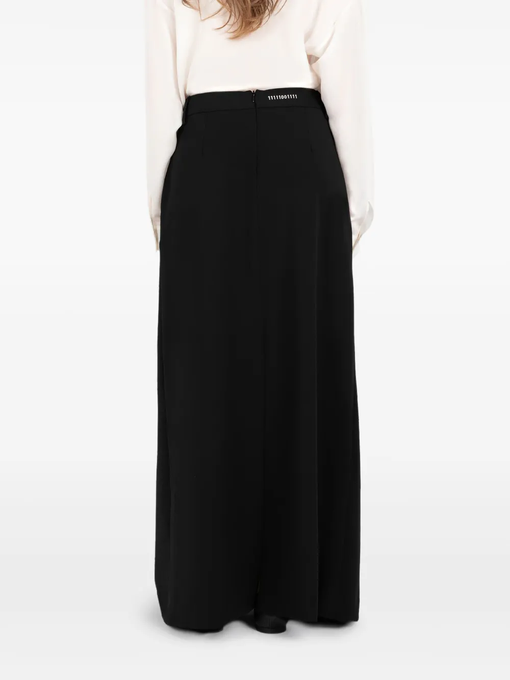 Société Anonyme Maxi-rok met geplooid detail Zwart