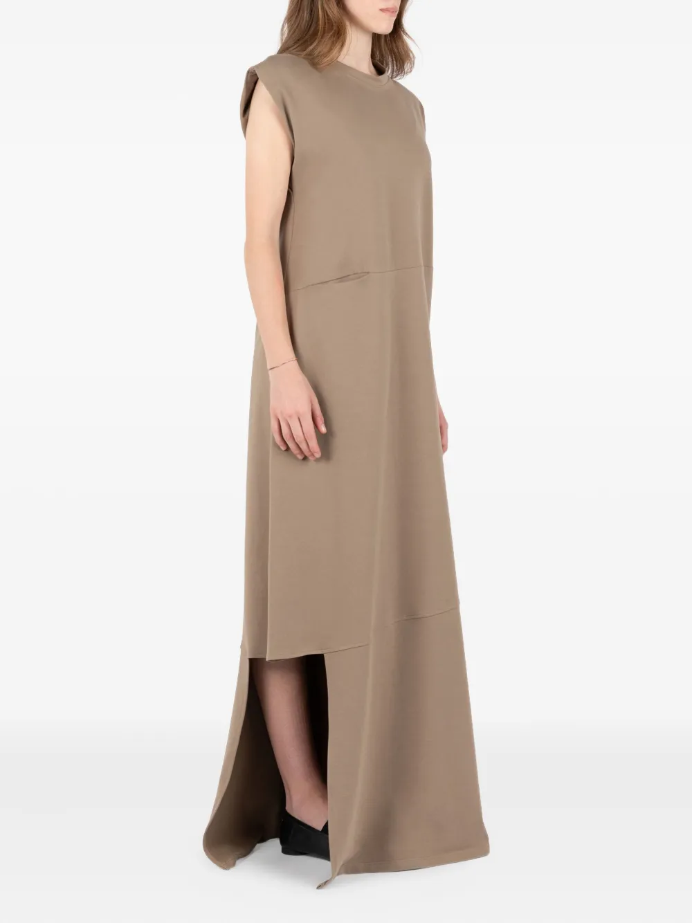 Société Anonyme Trinity asymmetrische jurk Beige