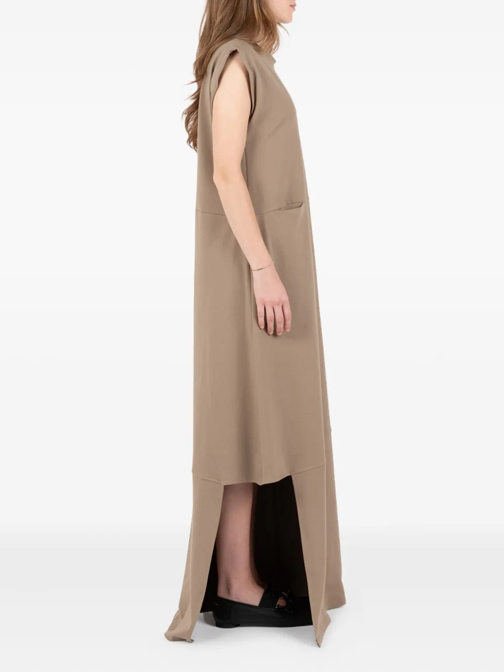 Société Anonyme Trinity asymmetrische jurk Beige