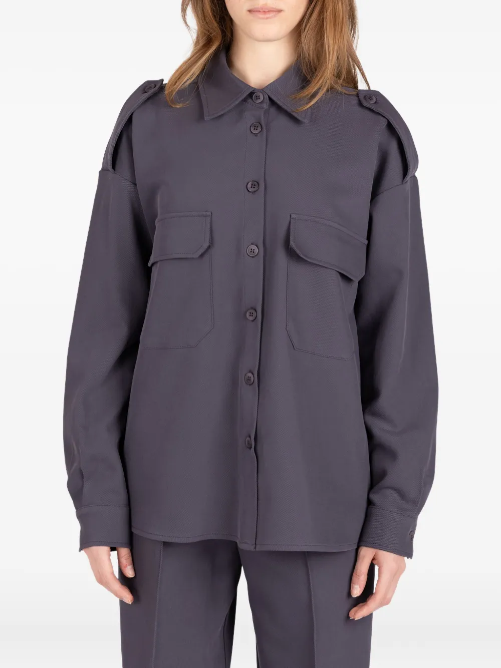 cargo-pockets shirt