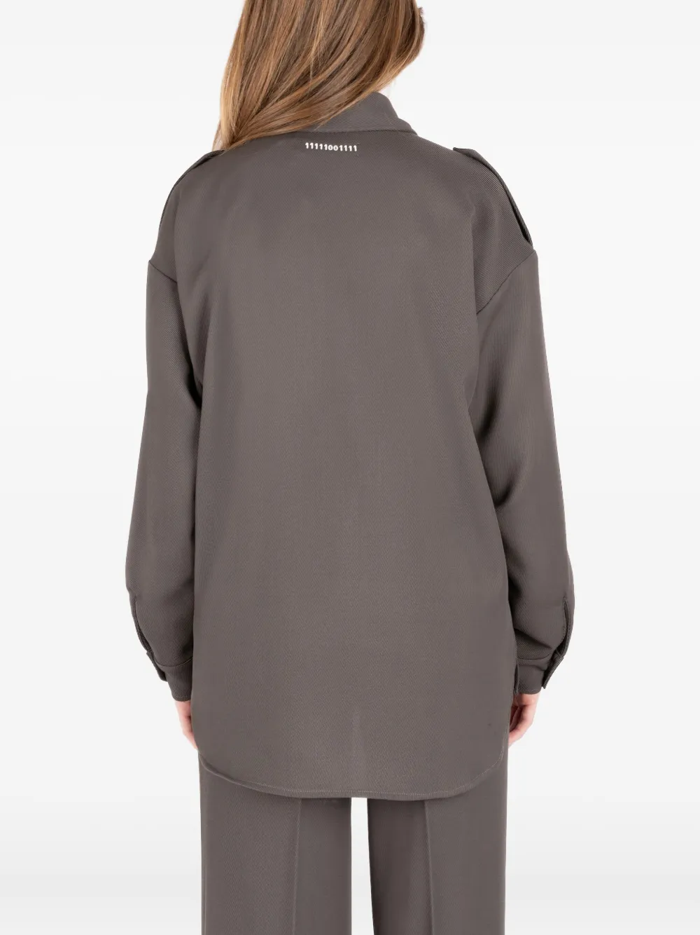 Société Anonyme Blouse met lange mouwen Grijs