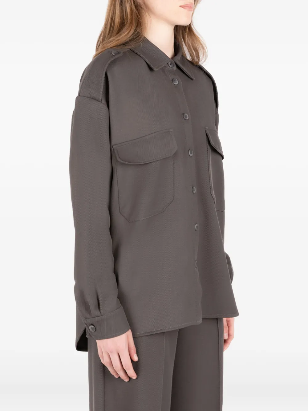 Société Anonyme Blouse met lange mouwen Grijs