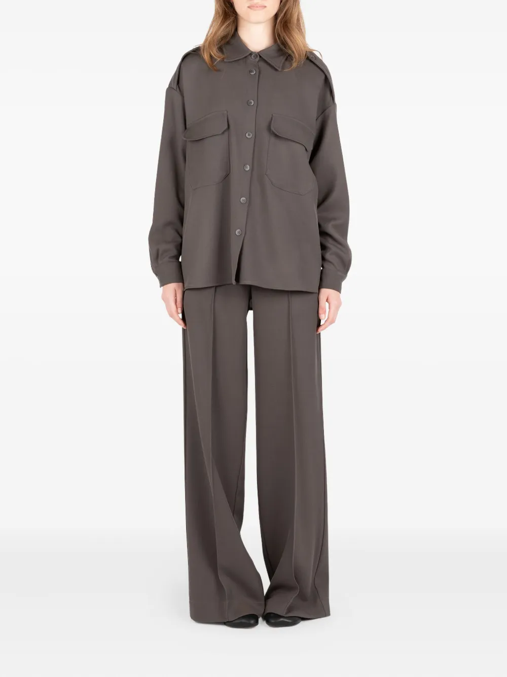 Société Anonyme Blouse met lange mouwen Grijs