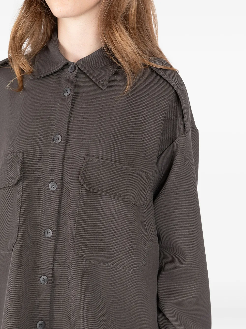 Société Anonyme Blouse met lange mouwen Grijs