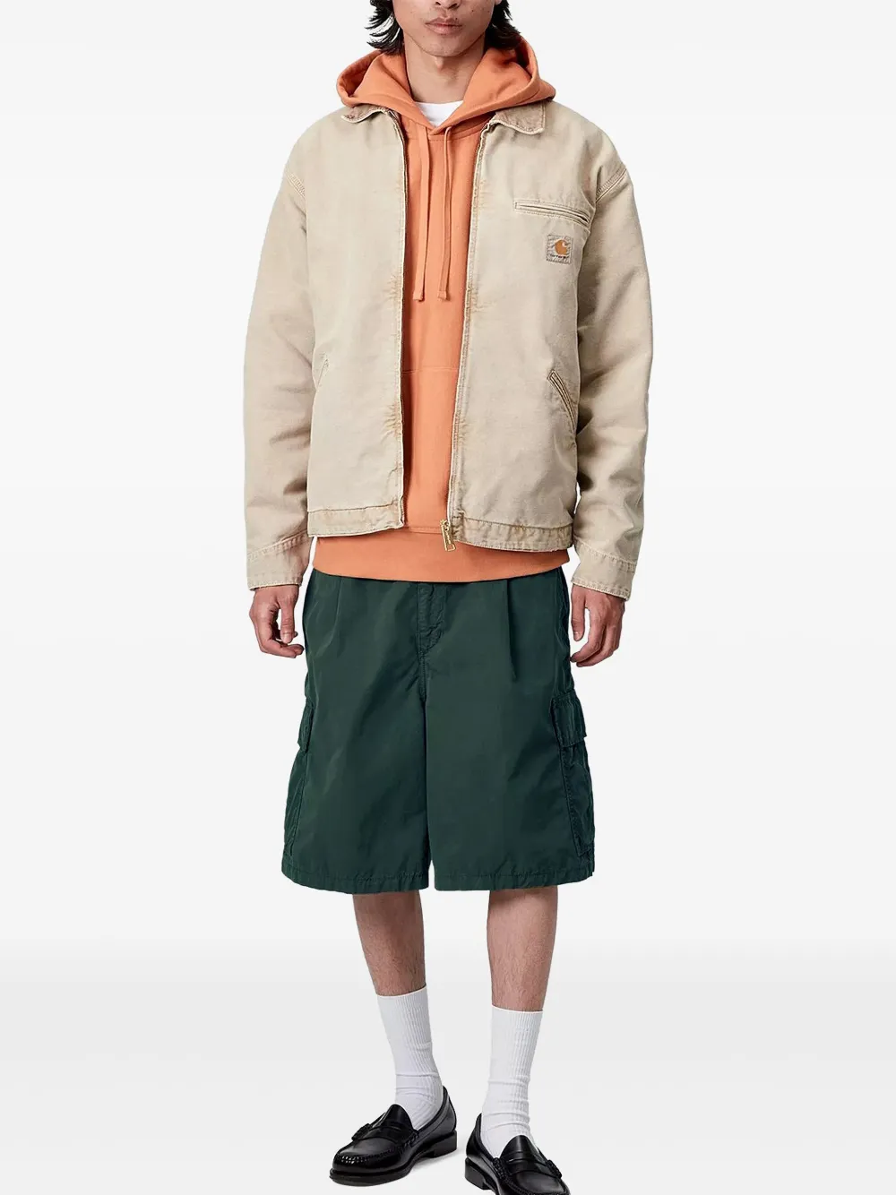 Carhartt WIP Cole cargo shorts - Groen