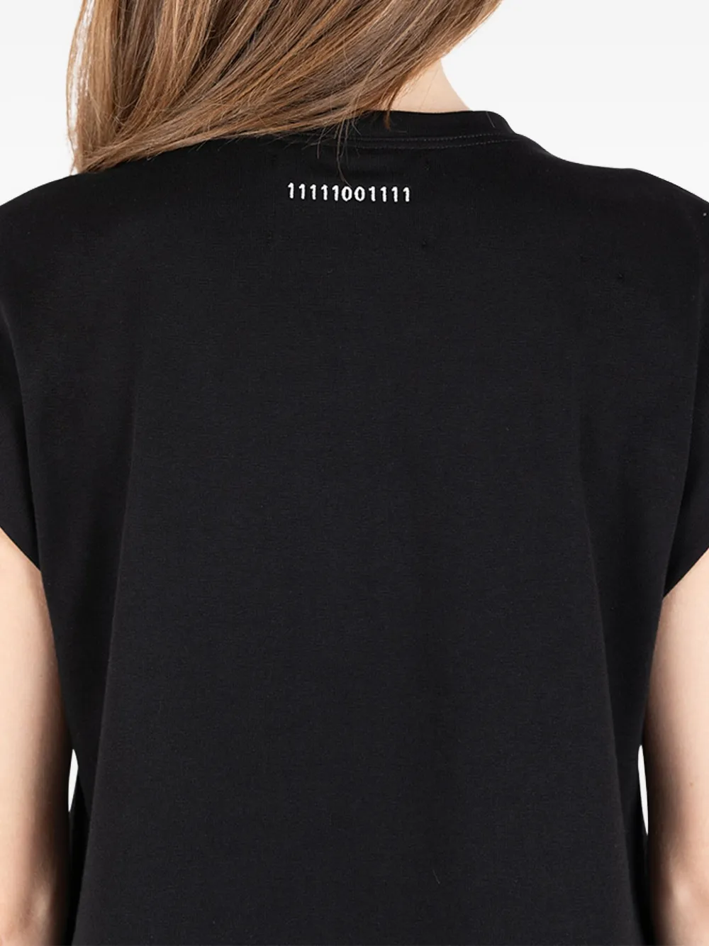 Société Anonyme Trinity Pocket asymmetrische maxi-jurk Zwart