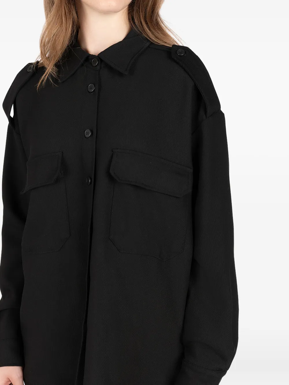 Société Anonyme Blouse met lange mouwen Zwart