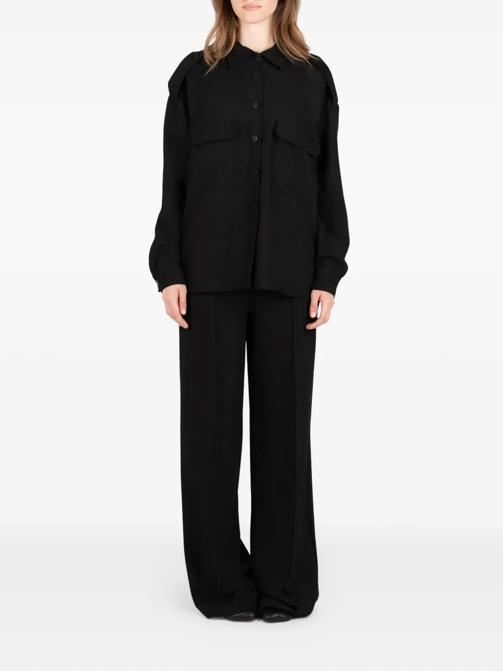Société Anonyme Blouse met lange mouwen Zwart