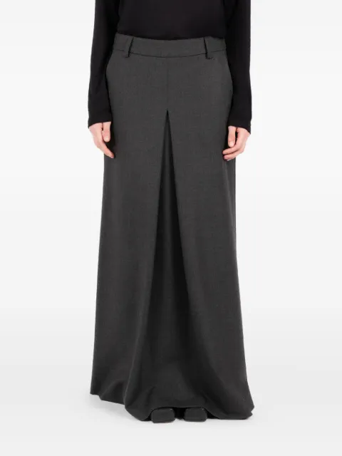 Société Anonyme Victoria pleated maxi skirt
