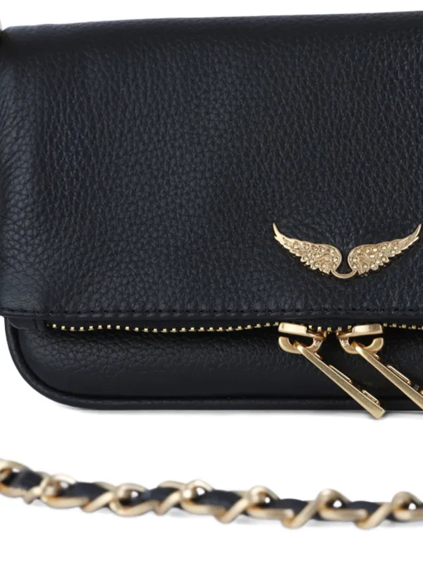 Zadig&Voltaire レザーショルダーバッグ | ブラック | FARFETCH JP