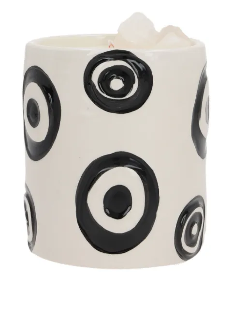 10 CORSO COMO x Love & Stones circle-pattern ceramic candle