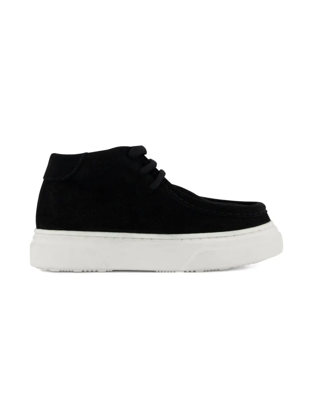 Andrea Montelpare lace-up suede sneakers Zwart