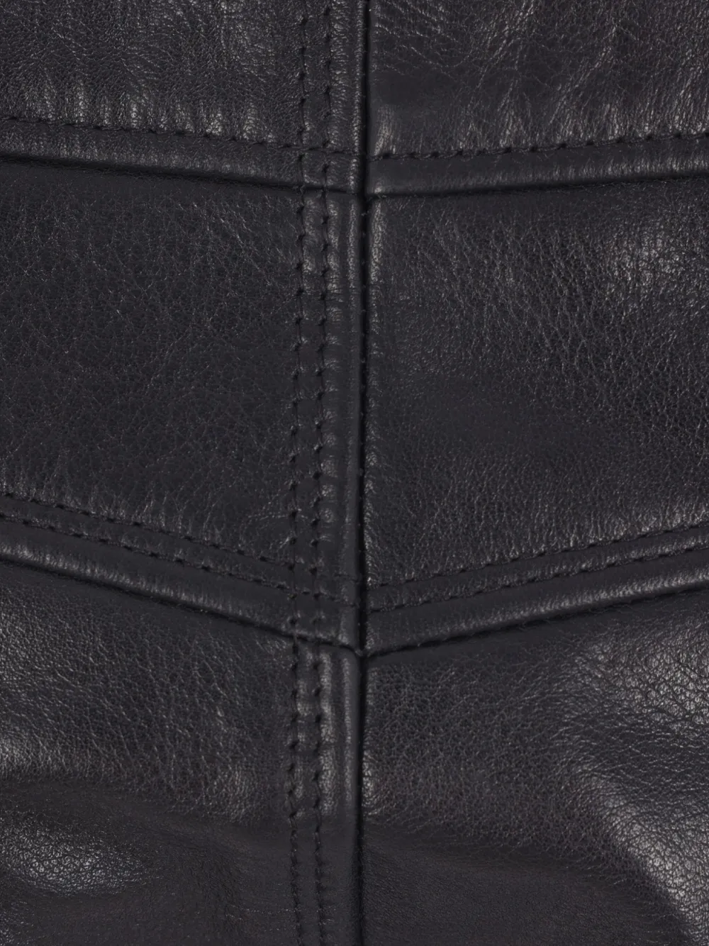 ISABEL MARANT lace-up leather straight trousers Zwart