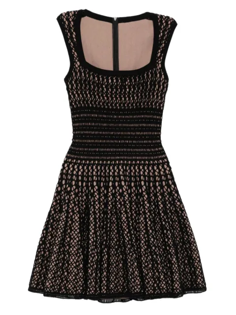 Alaïa Pre-Owned 2000s lace midi dress