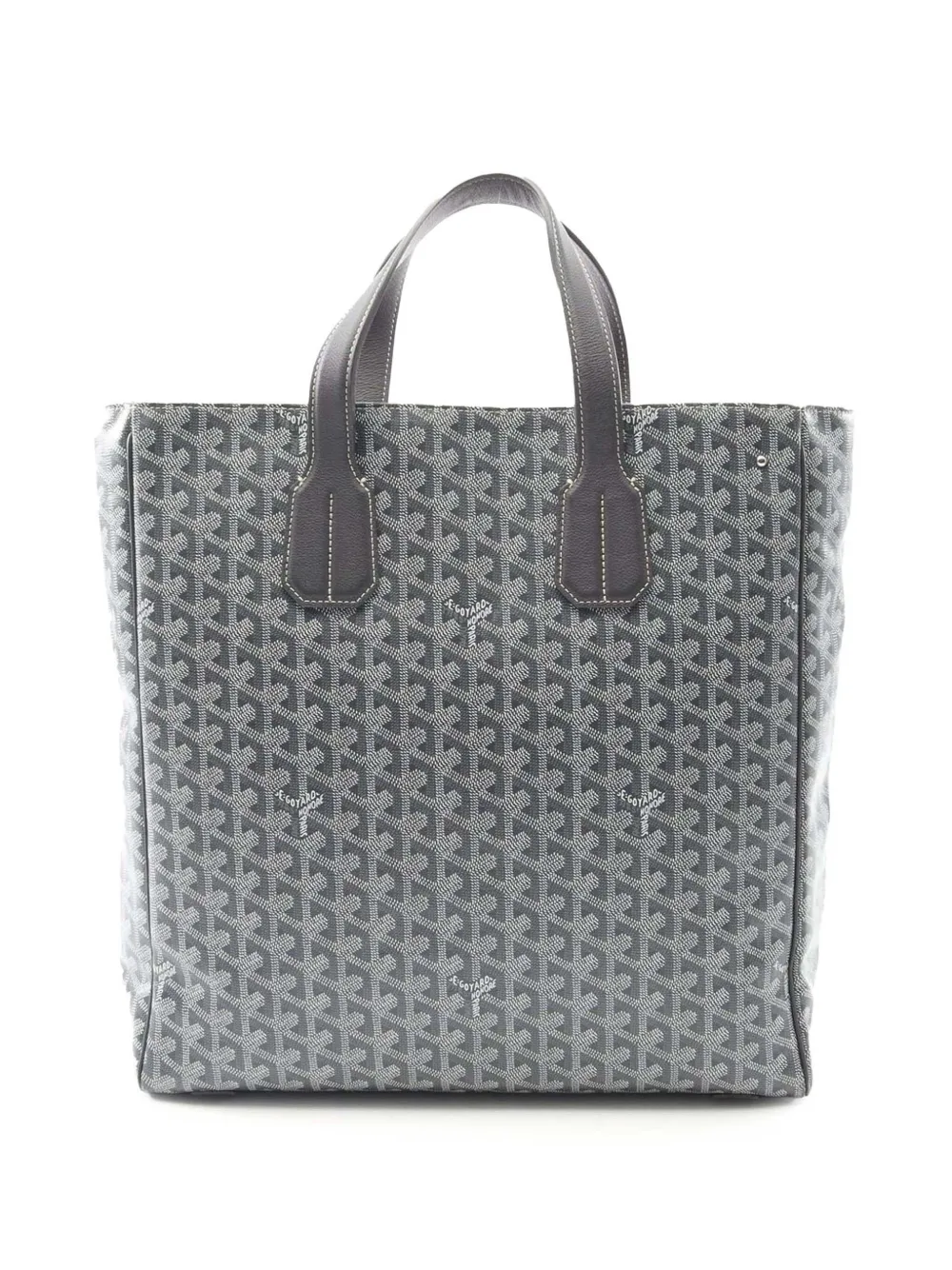 Goyard Pre-Owned 2000-2025 Goyardine Voltaire satchel - グレー Goyard Pre-Owned 2000-2025 Goyardine Voltaire satchel - グレー