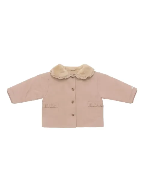 Donsje Tjarda ruffled-collar jacket