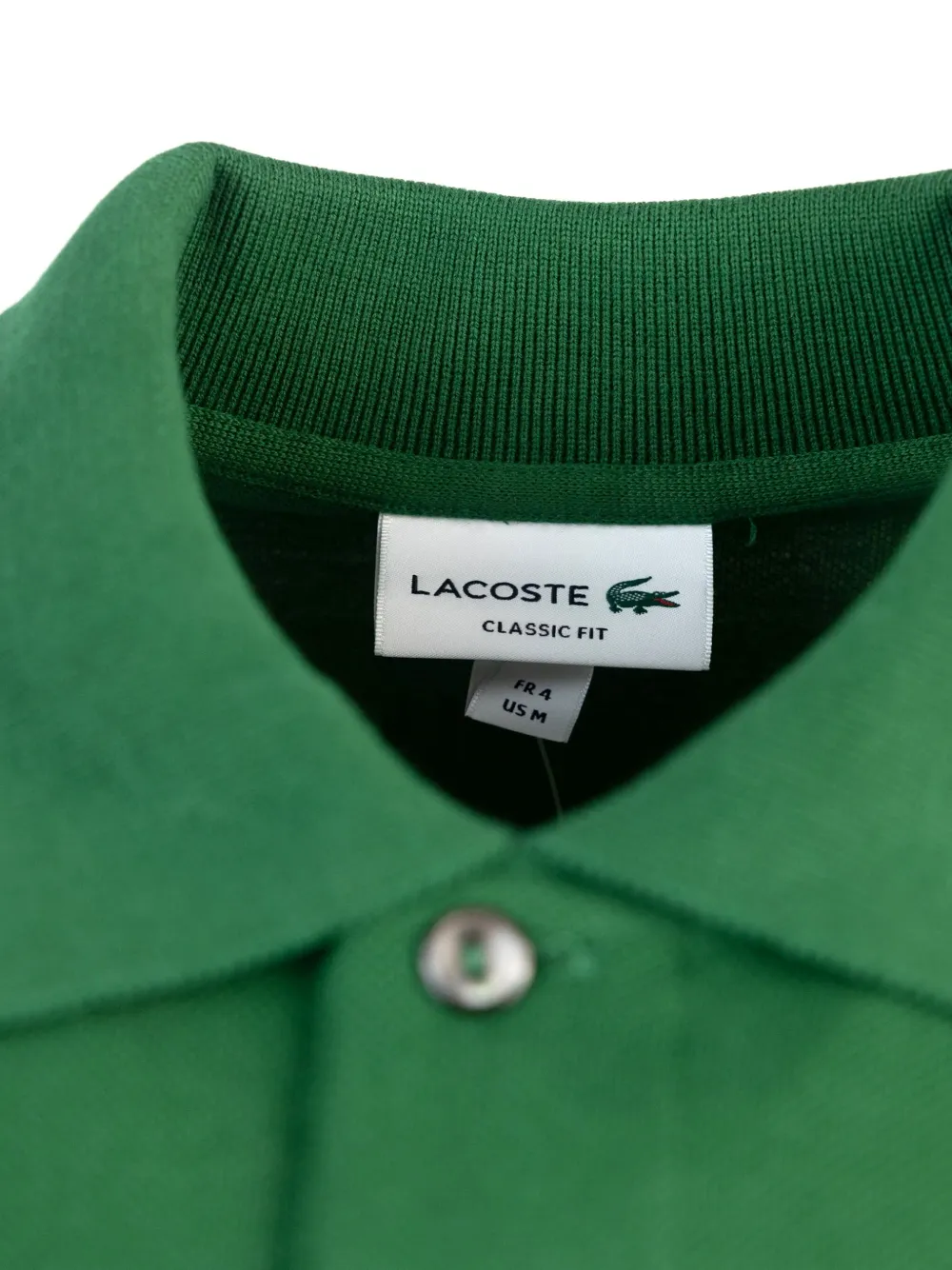 Lacoste Poloshirt met logopatch Groen
