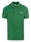 Lacoste logo-patch polo shirt - Green