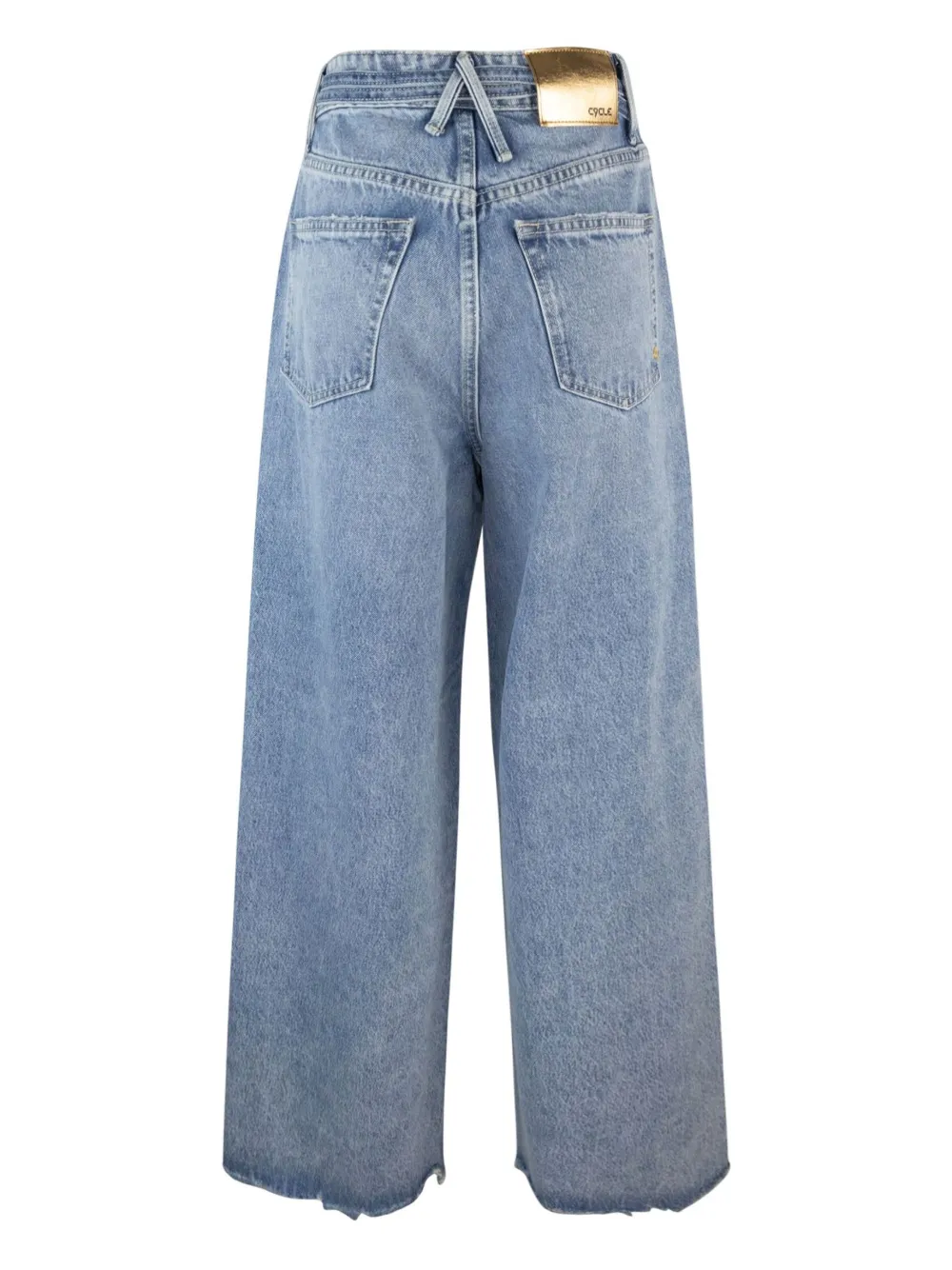 Cycle tie-waist cotton jeans | Wide-Leg Jeans | Image 2