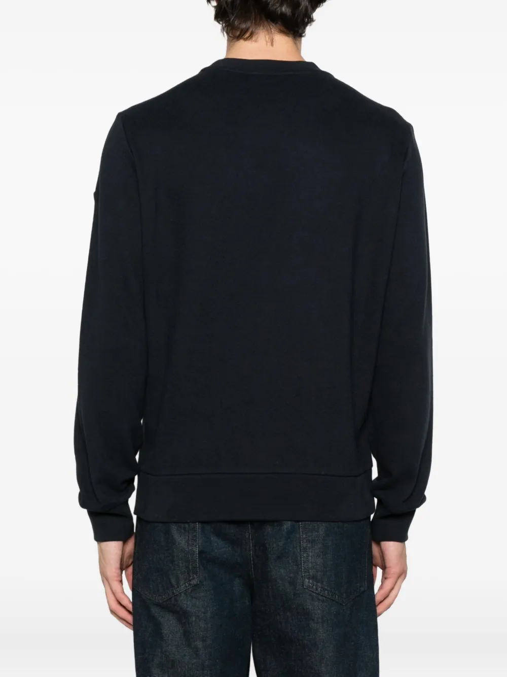Moncler patch-pocket sweatshirt Blauw