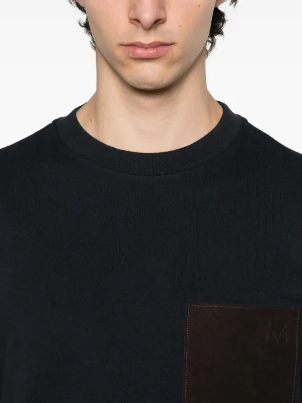 Moncler パッチポケット スウェットシャツ | ブルー | FARFETCH JP