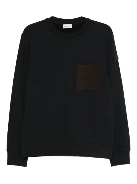 Moncler patch-pocket sweatshirt