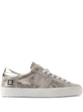 D.A.T.E. metallic leather sneakers - Gold